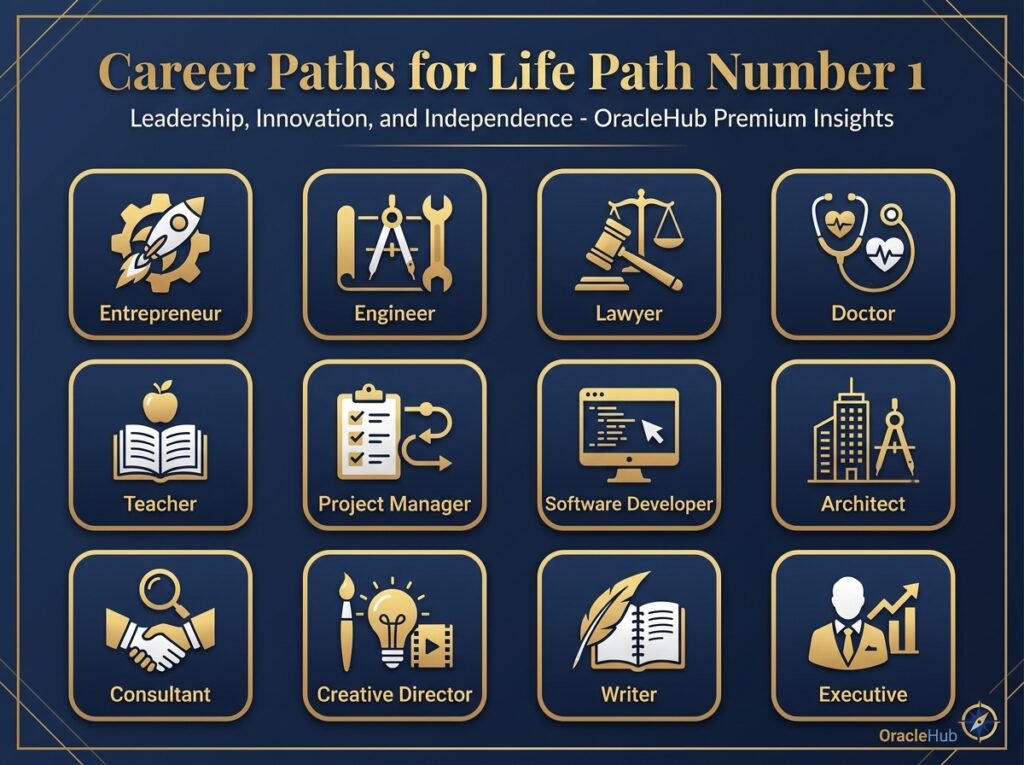 Careers That Often Suit Life Path Number 1