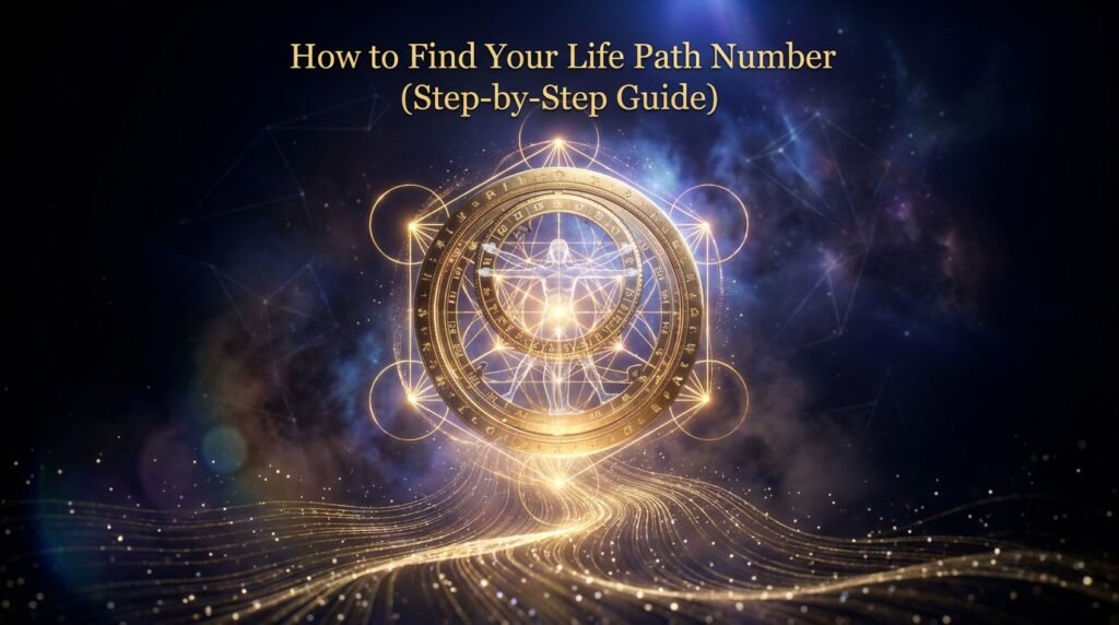 Life Path numbers 1 through 9 alongside Master numbers 11, 22, and 33.