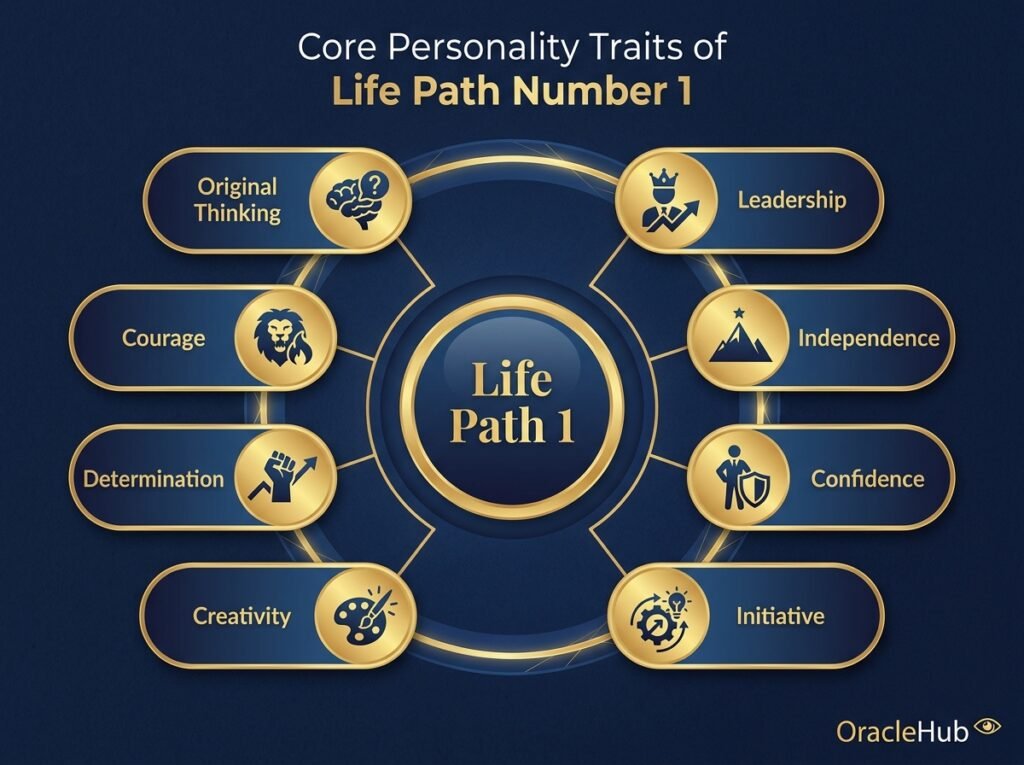 The Core Personality of Life Path Number 1
