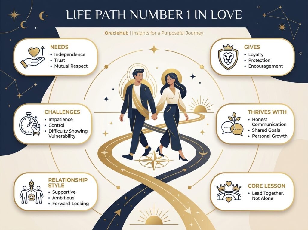What Is Life Path Number 1 Like in Love?